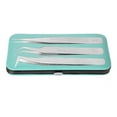 thumbnail image 4 of Kit d'Outils pour Extensions de Faux Cils, 6 Pcs Kit de Pinces pour Extensions de Cils, Pinces à Cils et Ciseaux à Sourcils, Ensemble d'Application de Faux Cils, 4 of 8