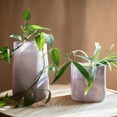 thumbnail image 2 of Pink Morandi Color Art Glass Vase, 2 of 9
