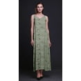thumbnail image 2 of Bimba Rayon Bird Printed Spaghetti Strap Sleeveless Womens Cami Maxi Slip Swing Dress-XXX-Large, 2 of 5