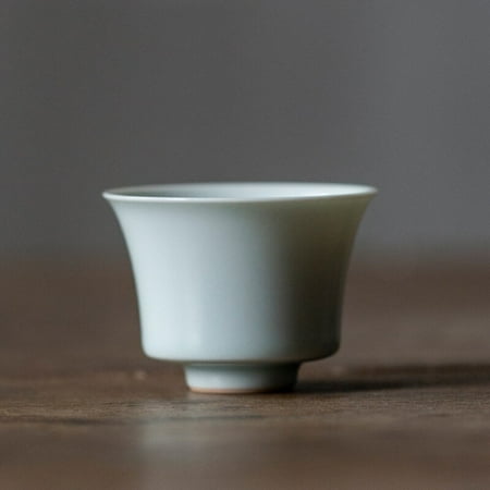 

Chinese style 30ml Ceramic tea cup and saucer set Celadon Small cup China porcelain tea set H696