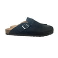 thumbnail image 6 of White Mountain Women's Bari Leather Slip-On  All-Day Comfort Clog (Black Suede, 11), 6 of 7