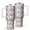White, variant on Christmas 40oz Tumbler– Stainless Steel Insulated Tumbler with Handle and Straw, Large Capacity Travel Cup for Hot & Cold Drinks