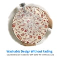 thumbnail image 6 of Disketp Red Wine Small Mouse Pad 7.9x7.9 Inches,Washable Round Mousepad For Office Laptop Computer,Non-Slip Rubber Base Mouse Pads For Wireless Mouse, 6 of 9