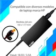 thumbnail image 4 of Cargador Para Laptop Compatible Para HP 18.5V A 3.5A Punta Amarilla, 4 of 9