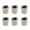 Silver, variant on Riousery 6Pcs Guitar String Ferrules Through Body Brass Recordative Edition for Electric Guitars Silver Replacement Parts Accessories (0.39 inches / 1 cm)