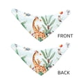 thumbnail image 3 of Honeii Animals-1 Print Pet Scarf Dog Bandanas for Dogs Triangle Dog Scarfs,Bandana Pet Cute Scarf Bibs for Small Medium Dogs and Cat-Large, 3 of 5