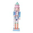 thumbnail image 2 of Cascanueces del Rey de Navidad, Decoración navideña, Adorno, Figura de Cascanueces para Rey azul, 2 of 9
