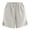 Beige, variant on CHUMUD Womens Quick Dry Athletic Shorts, Elastic Waist Lightweight Casual Workout Shorts with Pockets