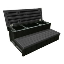 Confer LASS36-SC-BL 36" Spa Step with Storage - Black