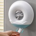 thumbnail image 1 of Plastic Film, Disposable Storage Box for Food Covers, Reusable Wall-Mounted Fresh Keeping Bag Container, Shower Cap Storage Box, 20 * 20 * 8.5cm (Blue), 1 of 5