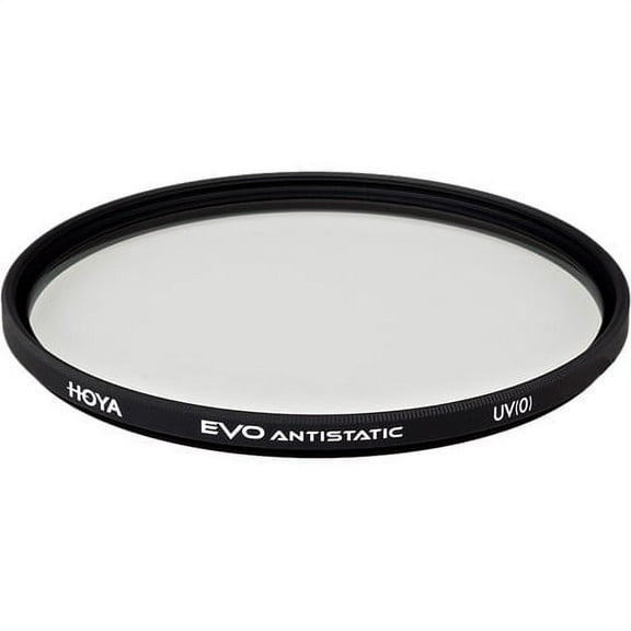 Hoya Evo Antistatic UV Filter - 55mm - Dust / Stain / Water Repellent, Low-Profile Filter Frame