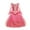 Bpink Robe, variante sur Princess Robe d'Anniversaire Fille Rose Costume Halloween Noël Déguisement Cosplay Tenue de Fête (avec Accessoires)