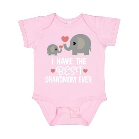 

Inktastic Grandmom Best Ever Grandkids Gift Baby Boy or Baby Girl Bodysuit