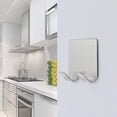 thumbnail image 2 of Gancho autoadhesivo de acero inoxidable para colgar en la puerta de la pared de la cocina (2 ganchos) Tmvgtek Oficina Multiescena Multifunción, 2 of 8