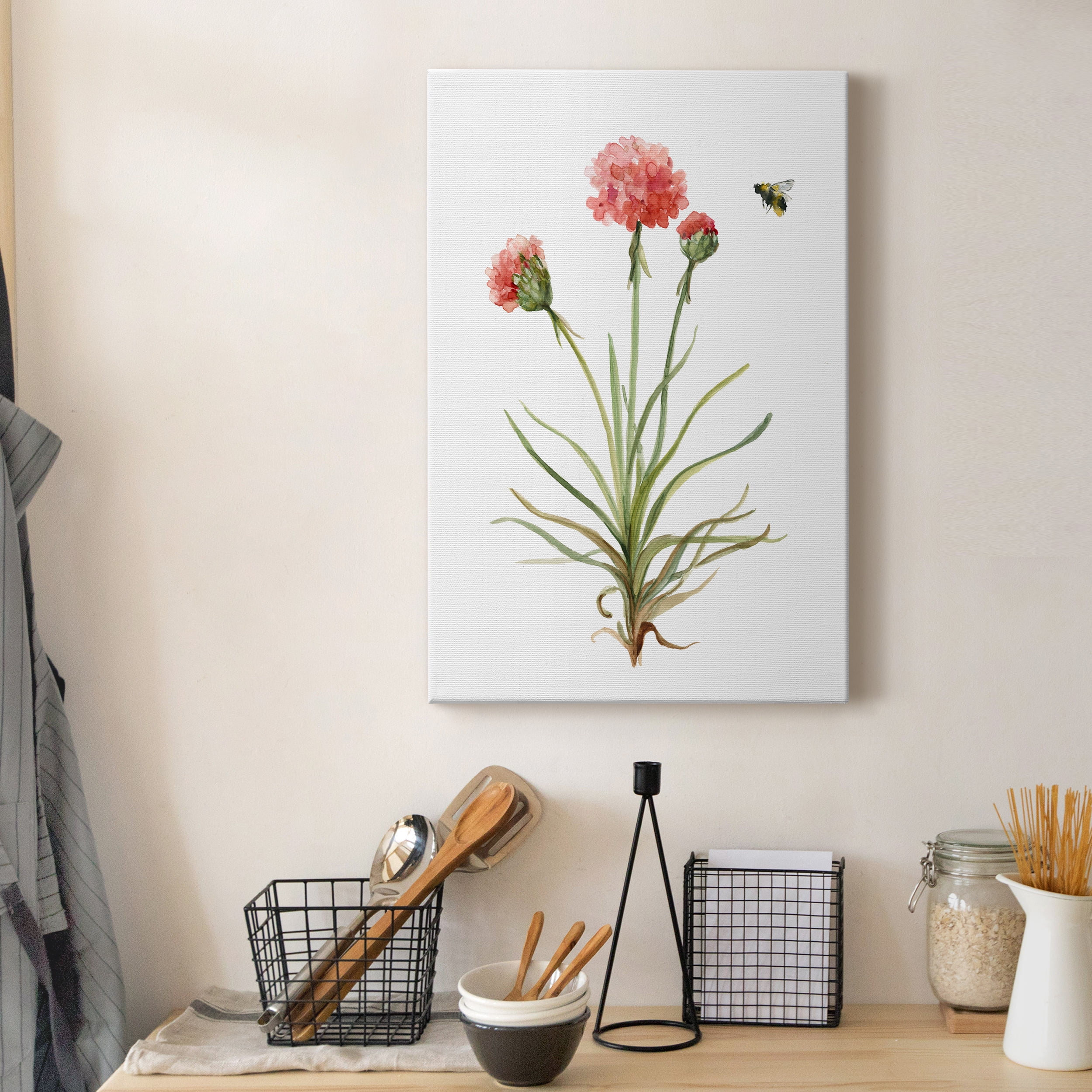 Wildflower Botanical III Premium Gallery Wrapped Canvas - Ready to Hang - 12 x 18