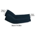 thumbnail image 3 of UV Protection Arm Sleeves for Men Women, Cooling Sun Protection Arm Cover, Stretch Compression Sleeves for Outdoor Sports Driving, 3 of 4