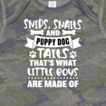 thumbnail image 4 of Inktastic Snips Snails and Puppy Dog Tails That's What Little Boys Boys Baby Bodysuit, 4 of 5