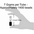 thumbnail image 2 of Matte White, 50 Grams Bulk, Miyuki Delica Seed Beads, Size 11/0, DB351, 2 of 5