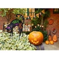 thumbnail image 3 of Metal Cat Yard Sign Garden Stake Halloween Outdoor Decoration, Spooky Black Cat Yard Decor Trick Or Treat Lawn Stake Sign for Home Patio Pathway Driveway Decorations (cat), 3 of 6