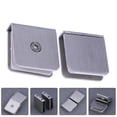 thumbnail image 5 of Mirror Clip Stainless Steel Clamp for Fixing 2Pcs Silver Bathroom Glass, 5 of 5