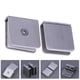 thumbnail image 5 of Mirror Clip Stainless Steel Clamp for Fixing 2Pcs Silver Bathroom Glass, 5 of 5