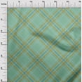 thumbnail image 2 of oneOone Viscose Jersey Fabric Tartan Check Print Sewing Fabric BTY 60 Inch Wide, 2 of 5