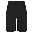 thumbnail image 2 of Pxiakgy mens shorts shorts for men Men's Spring/Summer Shorts Multi Pocket Comfortable Lightweight Casual Fashion Sports Shorts shorts men mens shorts casual Black + S, 2 of 6