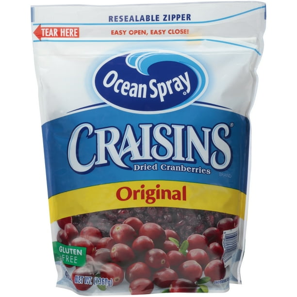Ocean Spray® Craisins® Brand Original Dried Cranberries 48 oz. Bag