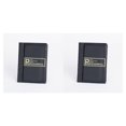 thumbnail image 4 of Bewildely Libro de almacenamiento de monedas de PVC, portátil, Color sólido, 10 páginas, 120 rejillas, alta transparencia, a prueba de Negro 2piezas, 4 of 6