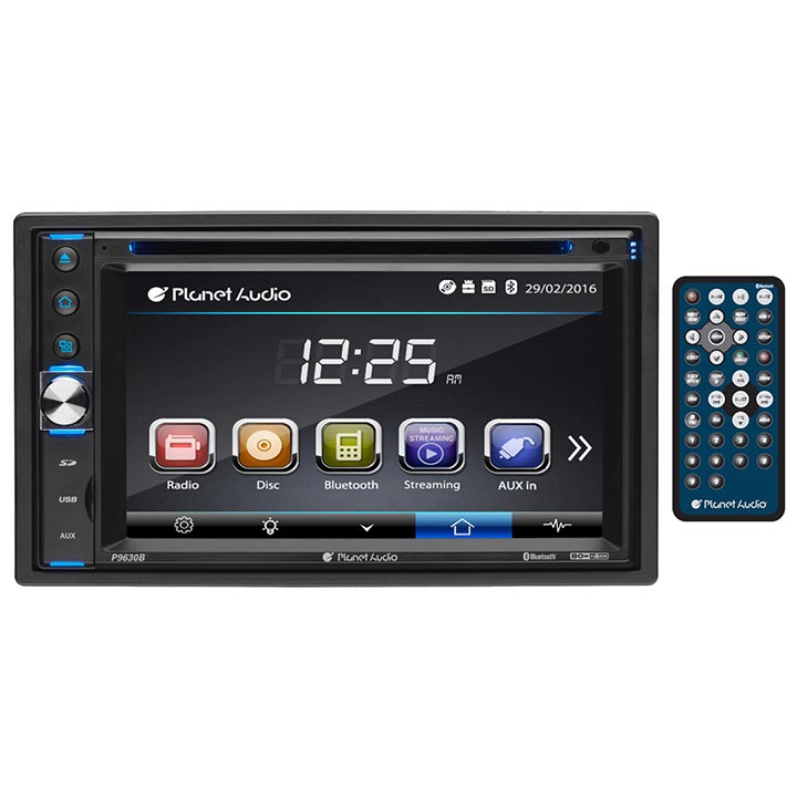 Planet Audio Double 2 DIN Bluetooth In-Dash AM//FM//Digital Media Car Stereo Radio