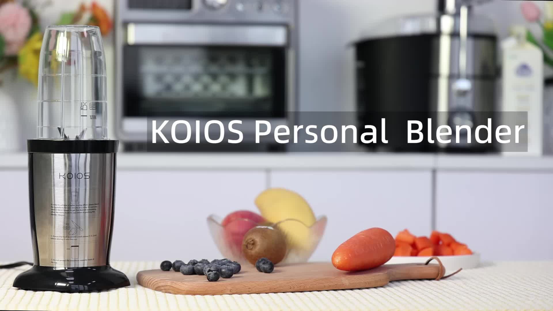 KOIOS 850W Countertop Blenders for Shakes and Smoothies, Protein Drinks, Nuts, Spices，Fruit Vegetables Drinks，Coffee Grinder for Beans,11-Piece Kitc Personal Blender KOIOS 850W Bullet For Shakes And Smoothies, 11
