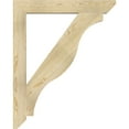 thumbnail image 3 of Ekena Millwork 4"W x 32"D x 40"H Funston Slat Rough Sawn Bracket, Douglas Fir, 3 of 4