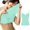 Mint Green, variant on Hsovts Womens Built in Bra Tank Top Twist Front Adjustable Cami Shirts | Tank Tops with Built in Bras Women Summer Adjustable Spaghetti Strap Cami Shirt Twist Front Sleeveless Cami Tops Purple 5xL