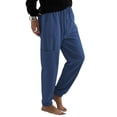 thumbnail image 4 of Gvmfive Women's Drawstring Solid Loose Fit Multi Pockets Casual Jogger Pants, 4 of 5