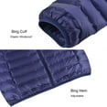 thumbnail image 2 of Mens Down Puffer Jacket Lightweight Packable Winter Quilted Warm Coat, 2 of 7