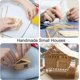 thumbnail image 2 of Round Wood Sticks 0.08"x5.91" Dowel Rod Unfinished Hardwood Stick Craft Twigs Log Stick for DIY Crafts Pack of 50, 2 of 5