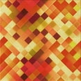 thumbnail image 1 of Ahgly Company Machine Washable Indoor Square Transitional Beer Orange Area Rugs, 6' Square, 1 of 7