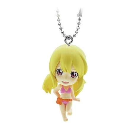 - Fairy Tail Swing PVC Figure Keychain - Lucy Heartfilia