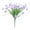 Purple, variant on Artificial Yellow Wildflower – Plastic Faux Daisy for Indoor Outdoor Garden Vase Centerpiece