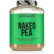 Naked Pea - Chocolate Pea Protein Isolate, Only 3 Ingredients, Chocolate Vegan Protein, 5LB