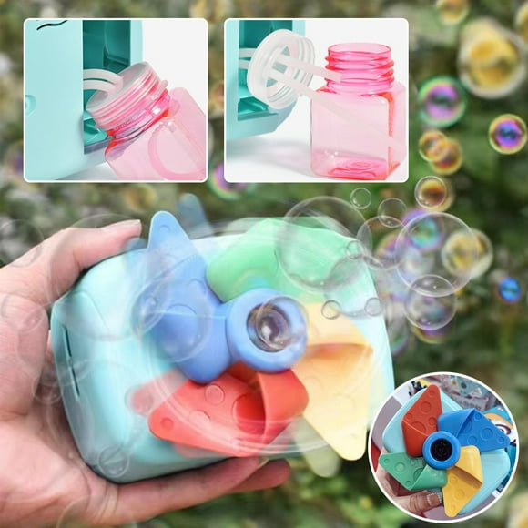EGNMCR Bubble Machine Style Bubble Machine Children's Summer Outdoor Toys 100ML bubble blower Birthday Gifts for Kids