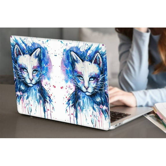 Hard Protective Shell Case Cover Only for 2019 2018 2017 2016 Release MacBook Pro 15 inchs with Touch Bar Cable Tie Model: A1990/A1707 Animal A 71