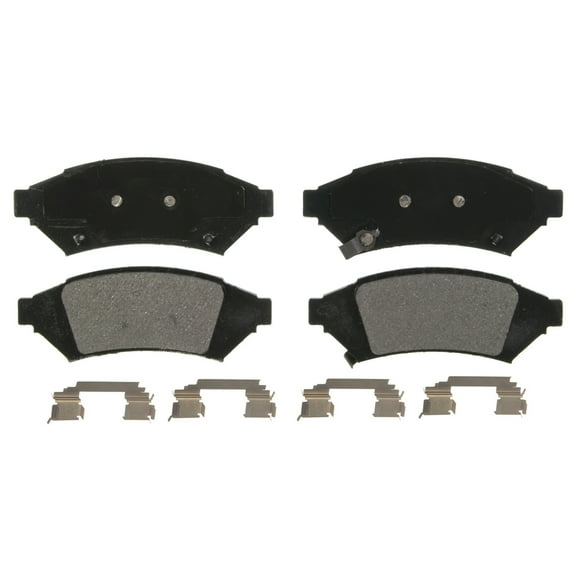 Wagner QuickStop ZX1000 Semi-Metallic Disc Brake Pad Set Fits select: 2004 PONTIAC GRAND PRIX