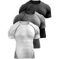 thumbnail image 2 of Camiseta de compresión 2025 para hombre, ropa deportiva de verano, camiseta para correr, camisetas deportivas elásticas de secado rápido, camisetas atléticas para entrenamiento en gimnasio para hombre, 2 of 5