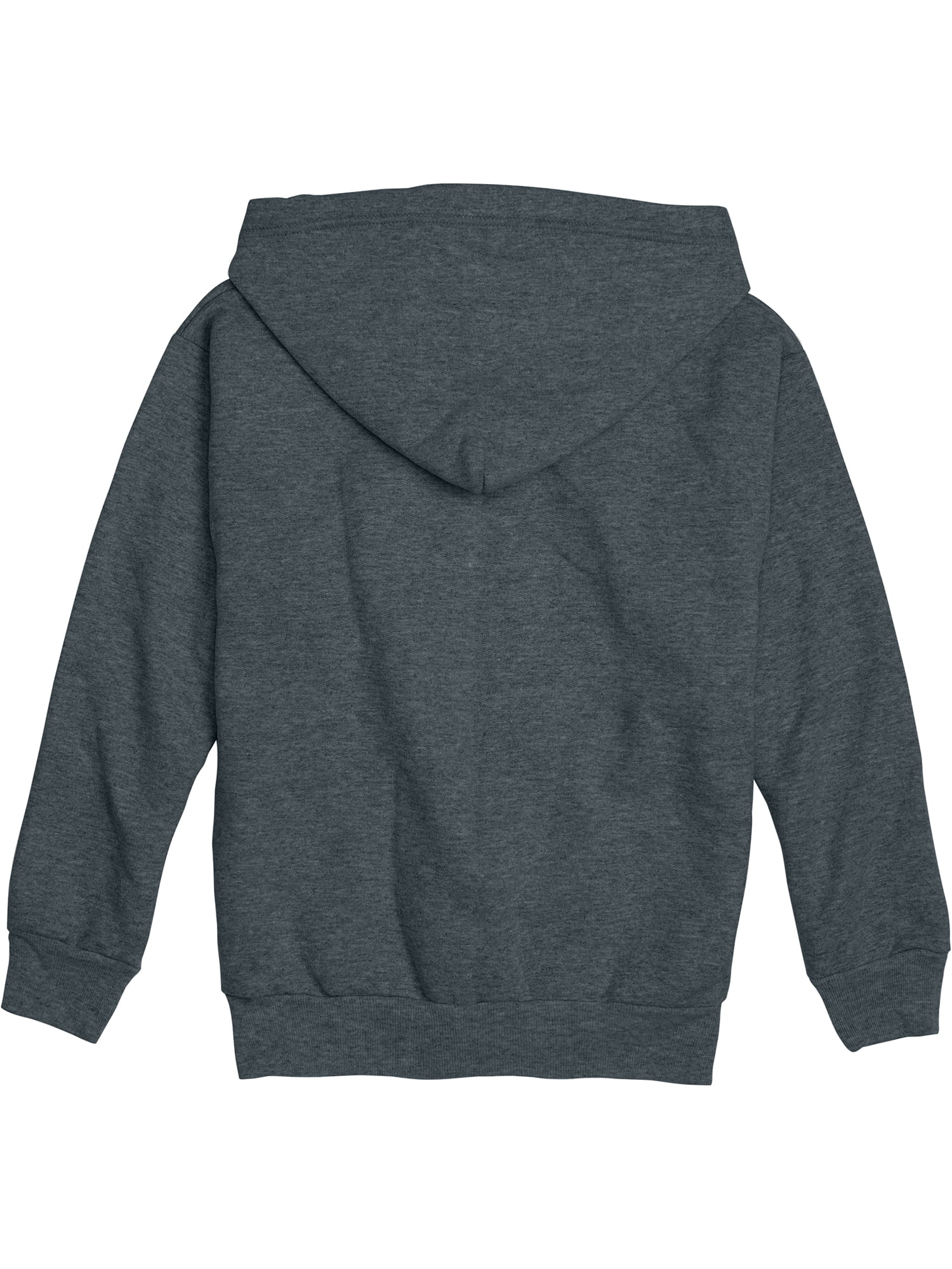 Hanes Boys EcoSmart Fleece Full Zip Hooded Jacket, Sizes 4-18