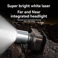thumbnail image 5 of Multifunctional headlamp telescopic zoom long-range small headlamp head-mounted strong light outdoor fishing headlamp L-42 aluminum alloy headlamp, 5 of 11