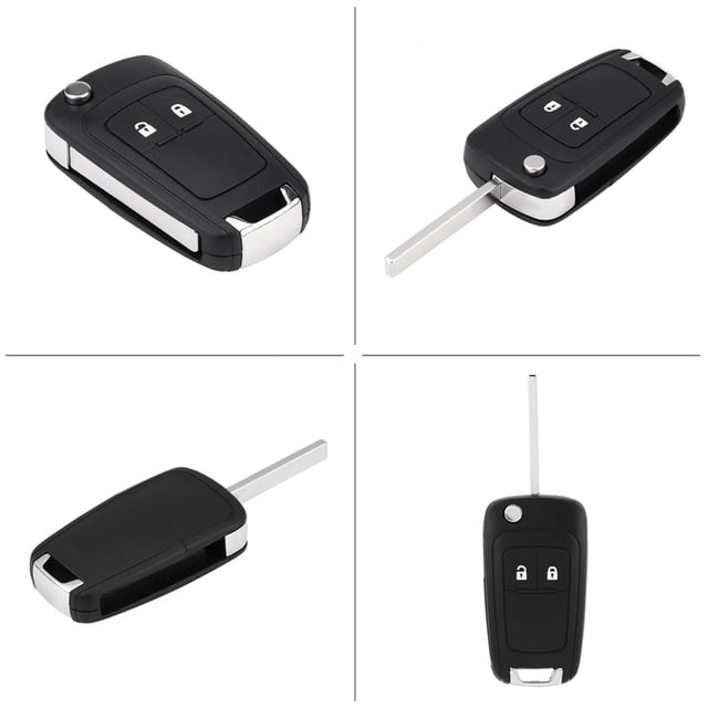 Llave de Control remoto de coche de 2 botones, Chip ID46 de 433Mhz para Opel Astra J Corsa E Insignia 5WK50079