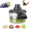 thumbnail image 2 of 2026 New Electric Grape Peeler – 9.84'' Rechargeable 2-in-1 Hand Crank Fruit Skin Remover for Kitchen  Z, 2 of 6