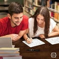 thumbnail image 5 of Scribbledo Small Dry Erase Board Double-Sided White Board Classroom Supplies, 5” x 7”, 5-Pack, 5 of 7