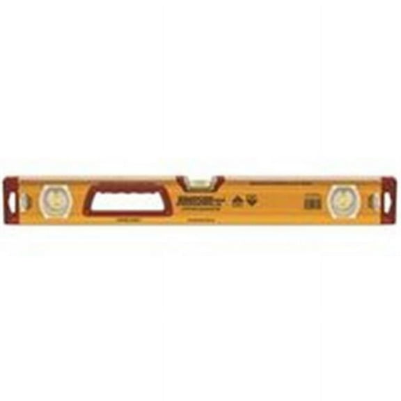 Johnson Level Box Beam Level Heavy Duty Aluminum - 24" Multicolor